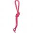 Скакалка флюо-розового цвета с серебряными тонкими нитями Pastorelli 00120