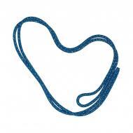 Скакалка синего цвета с золотыми тонкими нитями Pastorelli 00122