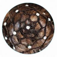 Сетка для волос Pastorelli Nero Сhignon Crystal AB 00633