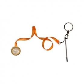 Брелок для ключей с минилентой оранжевого цвета Pastorelli, купить в Екатеринбурге. Цены и отзывы на Брелок для ключей с минилентой оранжевого цвета Pastorelli - «Natali Olympic»