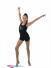 Майка-борцовка гимнастка с булавами SOLO RG402.3